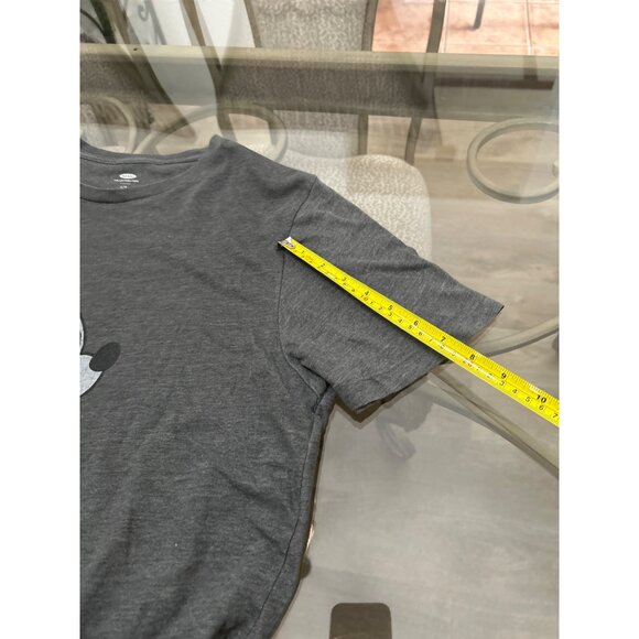 Old Navy Mickey Mouse Graphic Tee L/G Gray - Picture 5 of 7